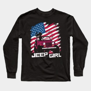 Jeep-girls Long Sleeve T-Shirt